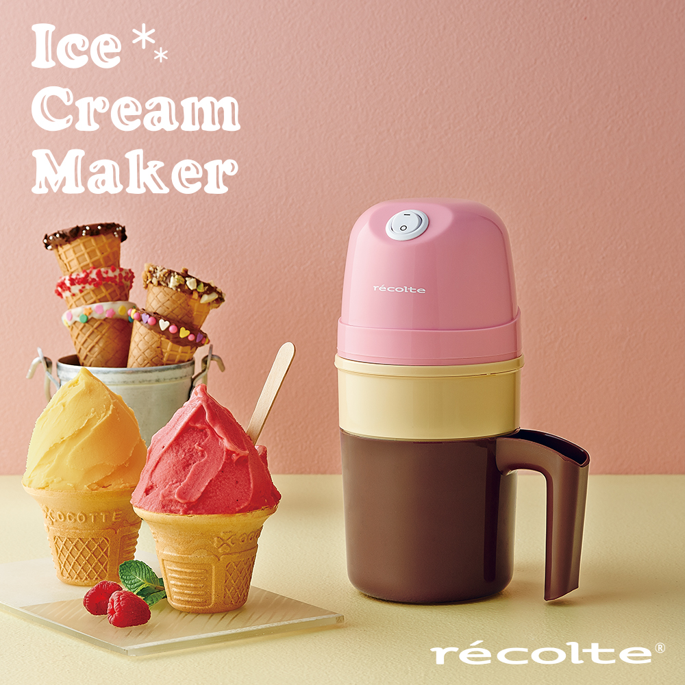 recolte 日本麗克特Ice Cream 迷你冰淇淋機 RIM-1