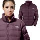 THE NORTH FACE NUPTSE 2 女 700FILL 羽絨保暖外套 深紫 product thumbnail 1