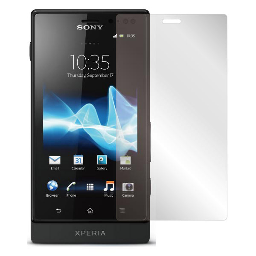 ZIYA Sony Xperia sola  MT27i抗反射(霧面)螢幕保護貼 - 2入