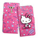 Hello Kitty  ASUS ZenFone 3 5.2吋 閃粉絲紋皮套(甜點桃) product thumbnail 1