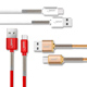 HANG Micro USB 3A 金屬彈簧快速傳輸充電線(1M) product thumbnail 1