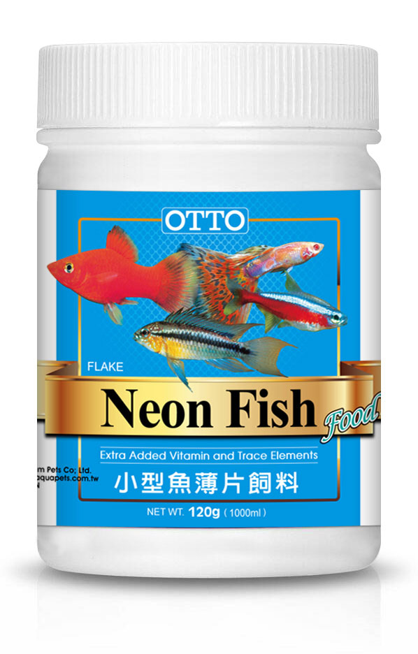 OTTO奧圖 小型魚薄片飼料 120g