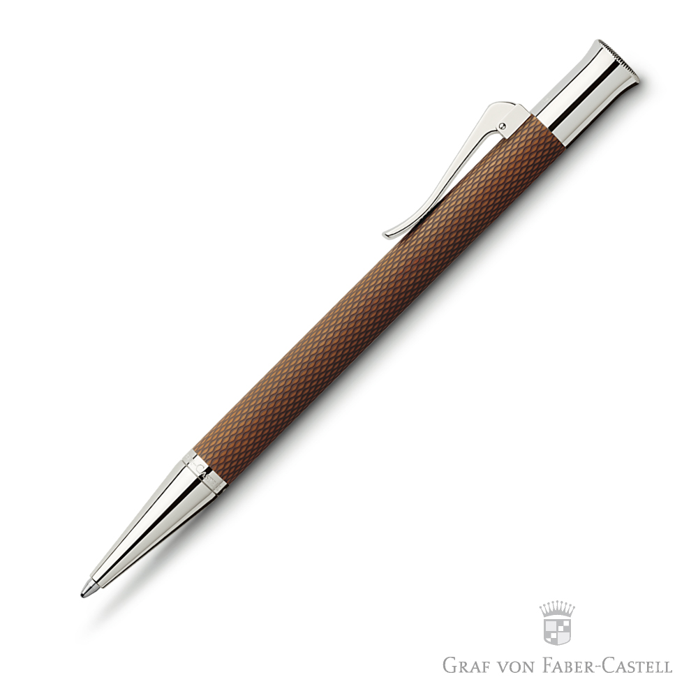 GRAF VON FABER-CASTELL 多彩繩紋系列白蘭地繩紋飾原子筆