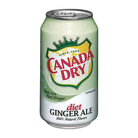 CANADA DRY diet薑汁風味汽水(355mlx12瓶)