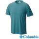 【Columbia哥倫比亞】男-酷涼快排混棉短袖上衣-碧綠色　UAM15730JP product thumbnail 2