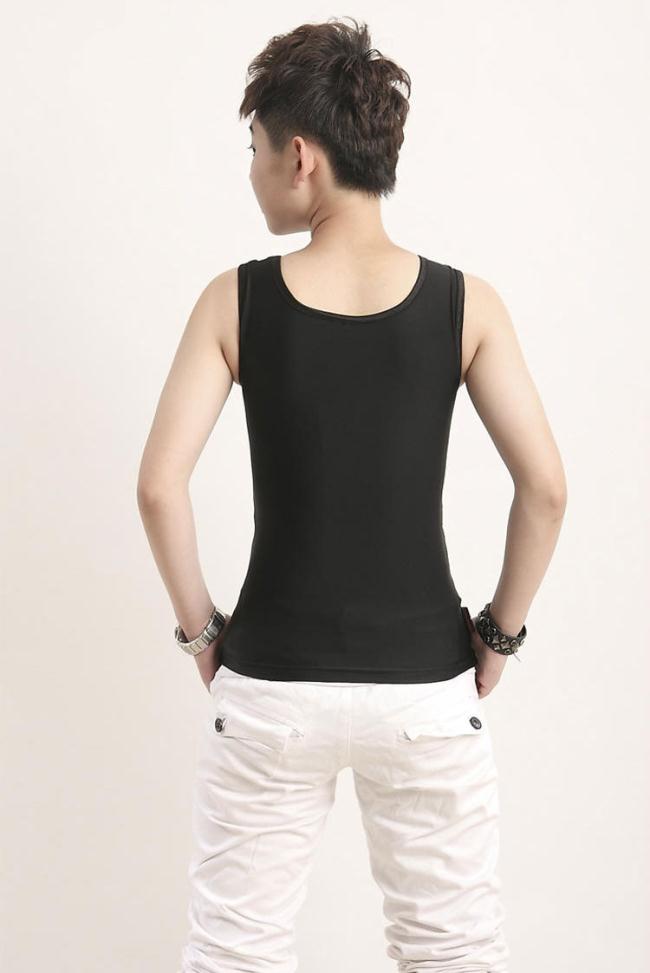 束胸 強力拉鍊款長版束胸泳衣(黑) LESGO束胸專賣