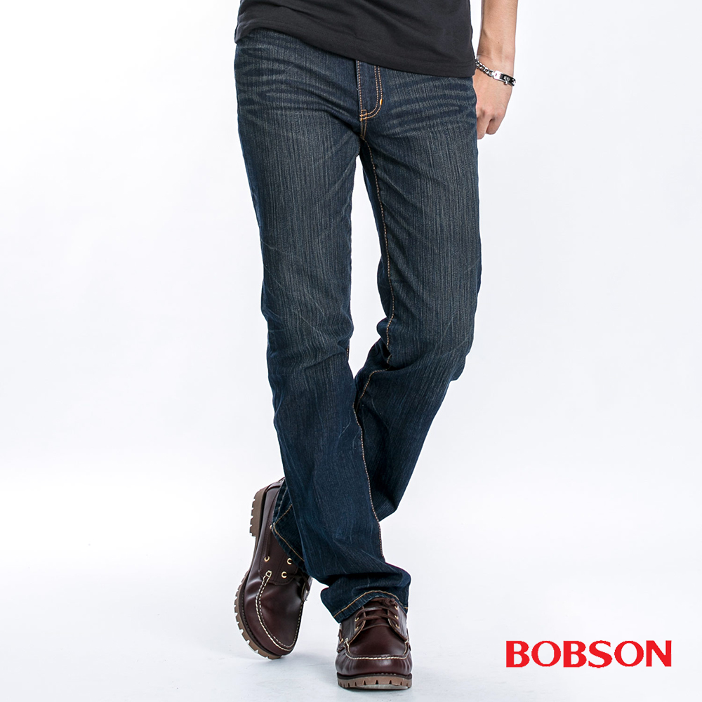 Bobson 男款直筒牛仔褲 直筒褲 Yahoo奇摩購物中心
