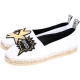 KENZO K-Patch Espadrilles 金眼睛補丁草編便鞋(女款/白色) product thumbnail 1