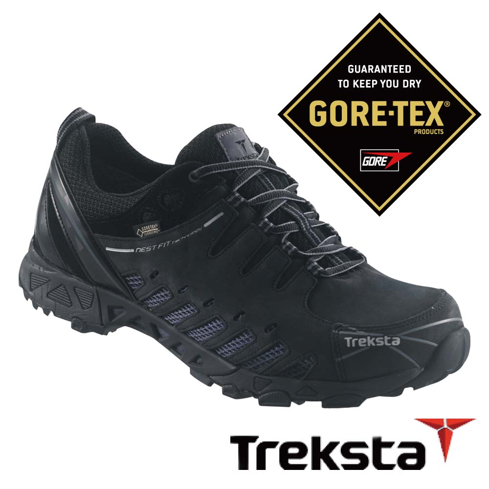 Treksta ADT 101 男GTX 防水登山鞋 黑 KR16HM