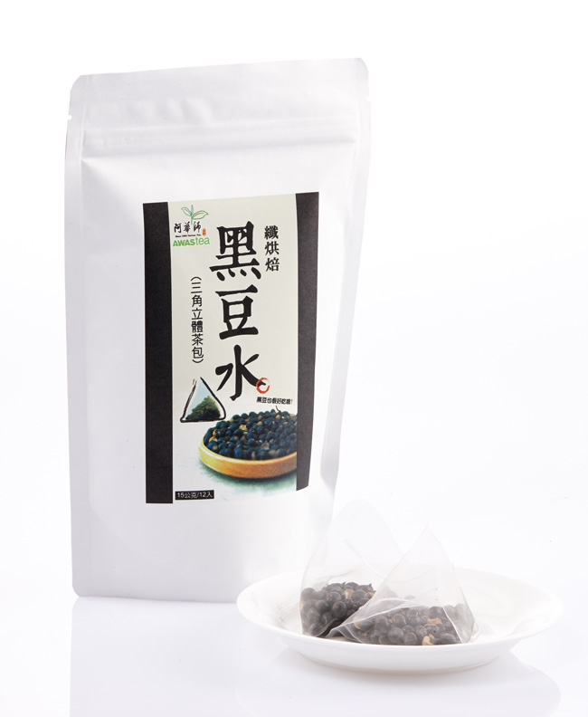 阿華師茶業 纖烘焙 黑豆水(15g ×12入/袋)