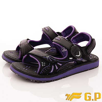 GP時尚涼拖-兩穿式磁扣涼鞋款-SE684W-41紫(女段)
