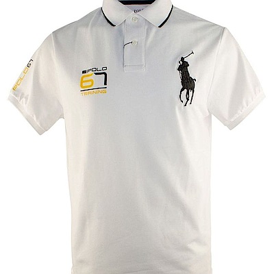 Ralph Lauren 短袖 POLO 素面 白 0738