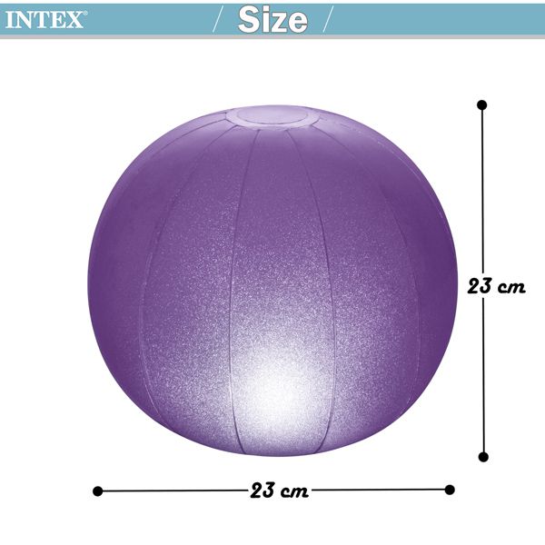 INTEX 戶外浮動多彩LED裝飾燈球/水上草地皆可(28693)