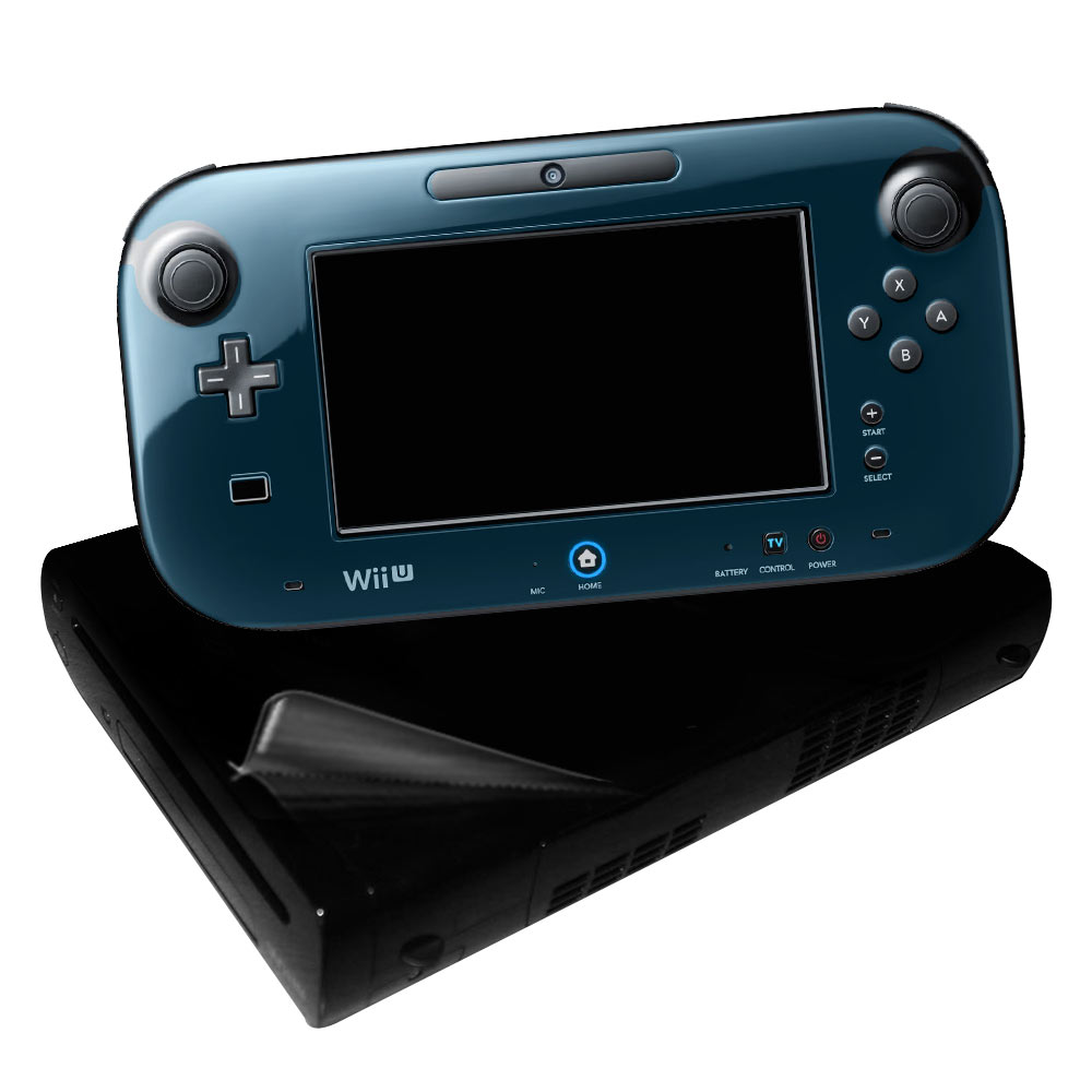 Wii U 主機 + Wii U GamePad 主機面板專用透明保護膜(貼)