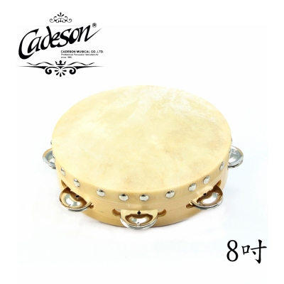 CADESON TO11-8 8吋單排繃皮鈴鼓