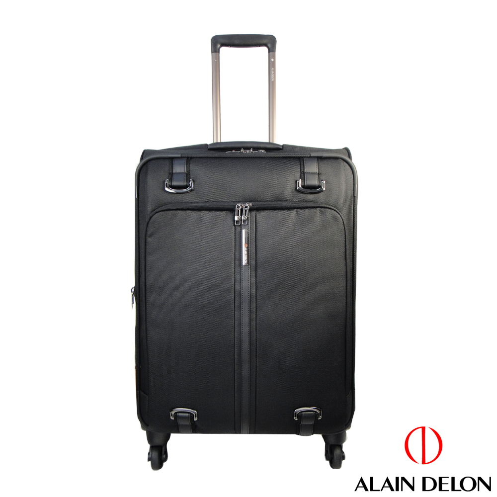 法國【ALAIN DELON】24吋時尚商務系列旅行箱 (神秘黑)