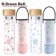 [二入超值組] GREEN BELL綠貝Season雙層玻璃水瓶500ml product thumbnail 3