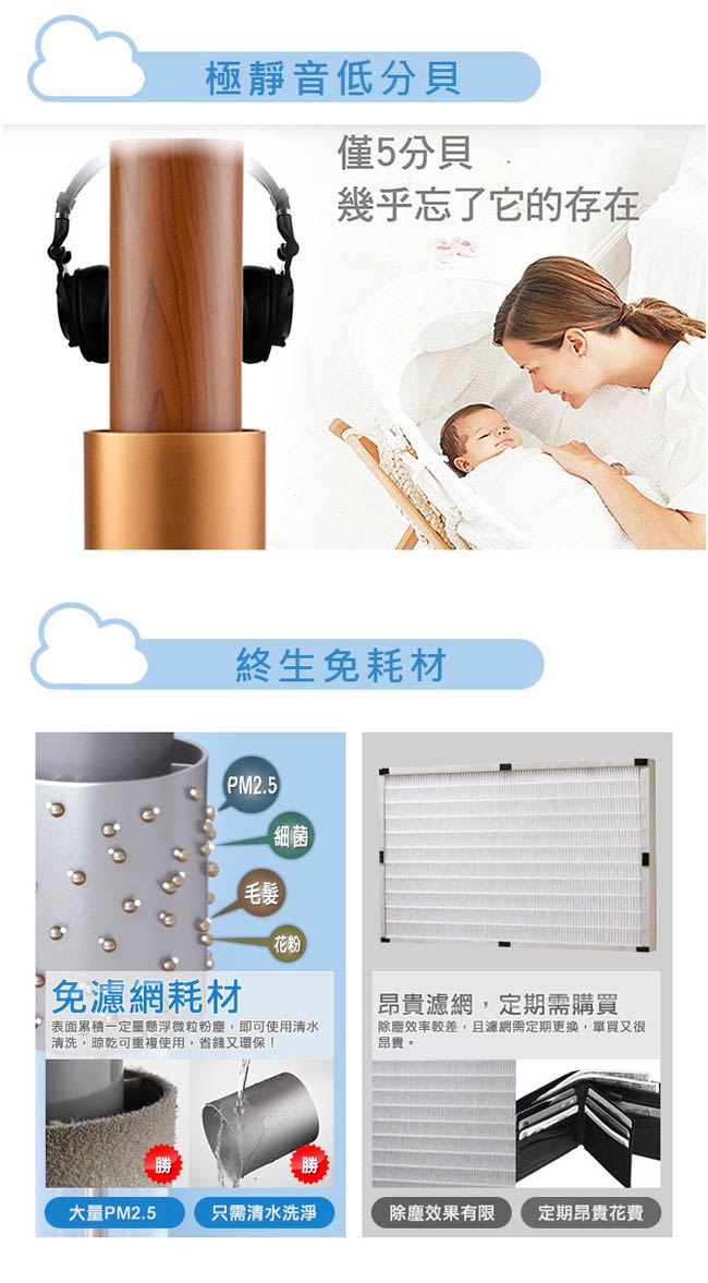 瑞典LightAir IonFlow 50 Surface精品清淨機