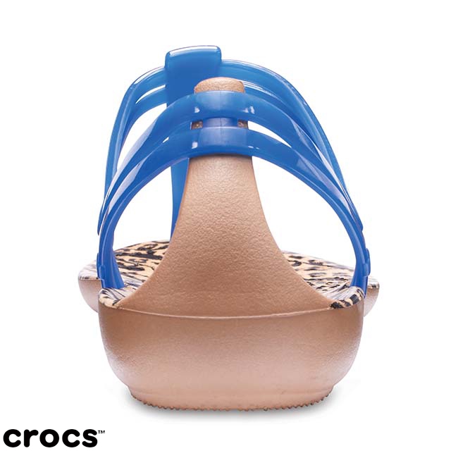 Crocs 卡駱馳 (女鞋) 伊莎貝拉T型涼鞋 204859-4HS