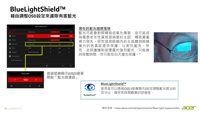 Acer KG271U A 27型 電競薄邊框電腦螢幕(福利品)