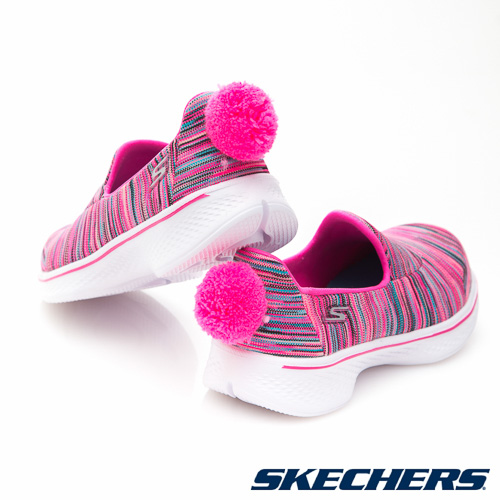 SKECHERS (童) 女童系列 GO WALK 4 - 81156LHPMT