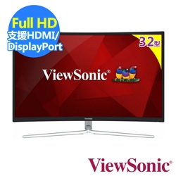 ViewSonic XG3202-C 32型 VA 曲