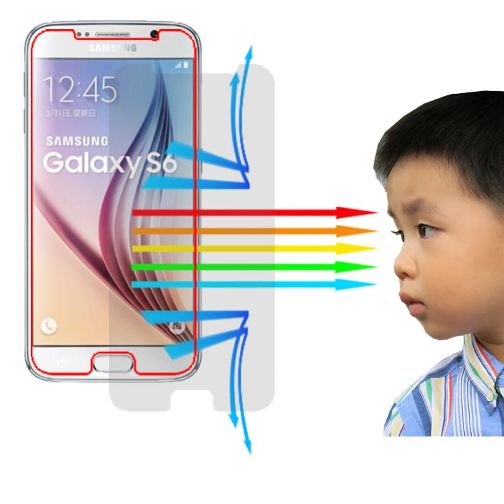 Ezstick 抗藍光 SAMSUNG Galaxy S6 防藍光鏡面鋼化玻璃膜