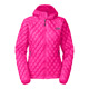 The North Face 女 ThermoBall 保暖兜帽外套 桃粉紅 product thumbnail 1