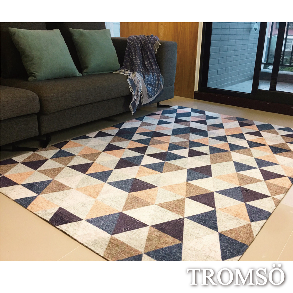 TROMSO珊瑚絨短毛地毯-中尺寸M北歐風潮200x140cm