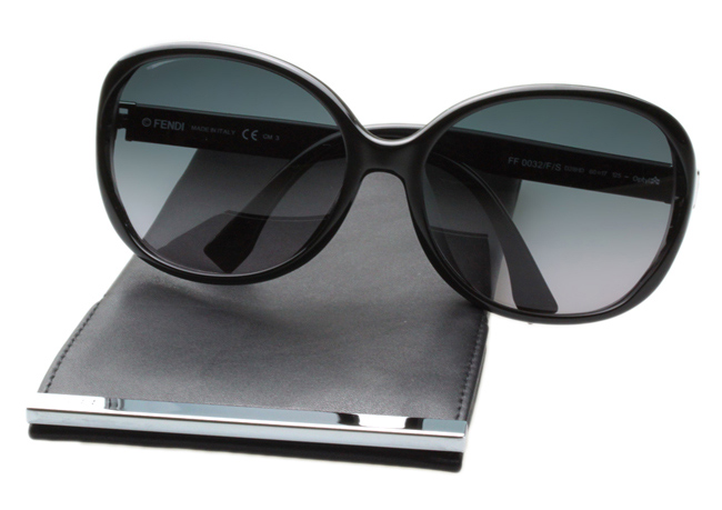 FENDI -時尚太陽眼鏡 (黑色)FF0032FS