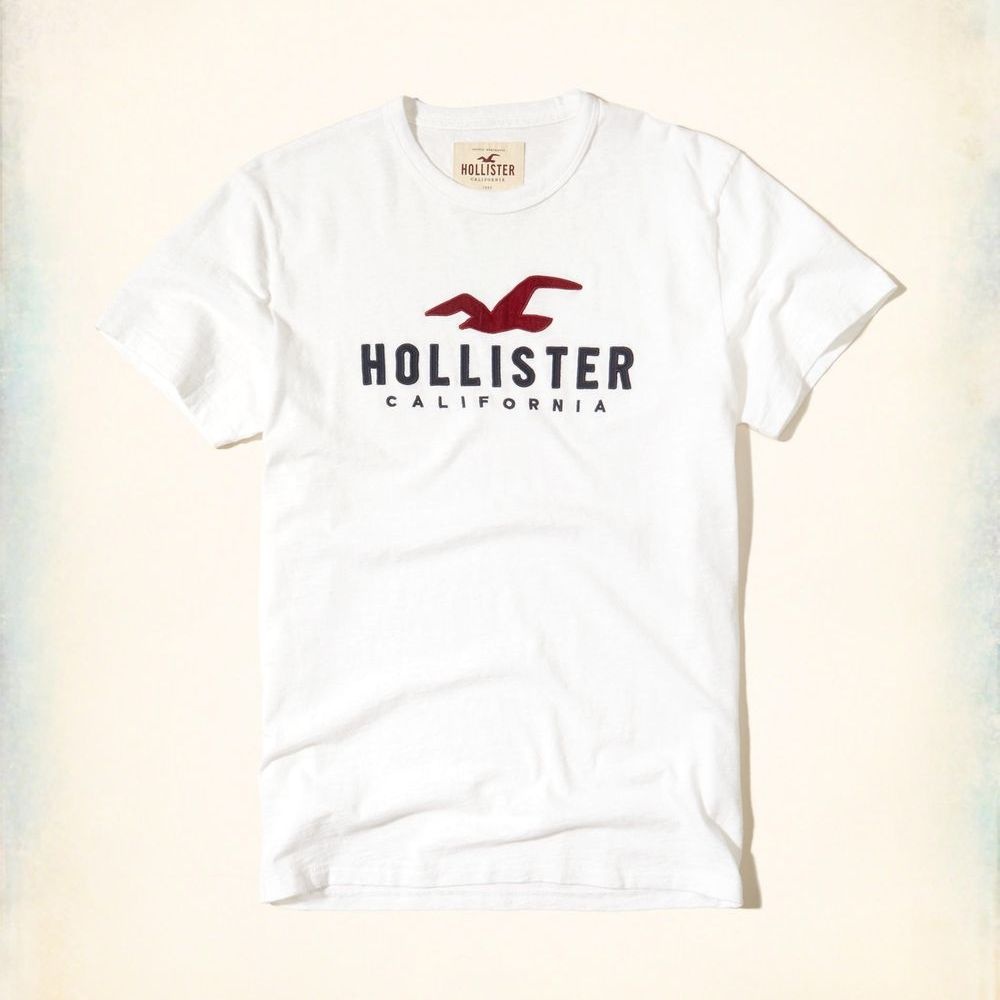 Hollister HCO 短袖 LOGO T恤 白色 418