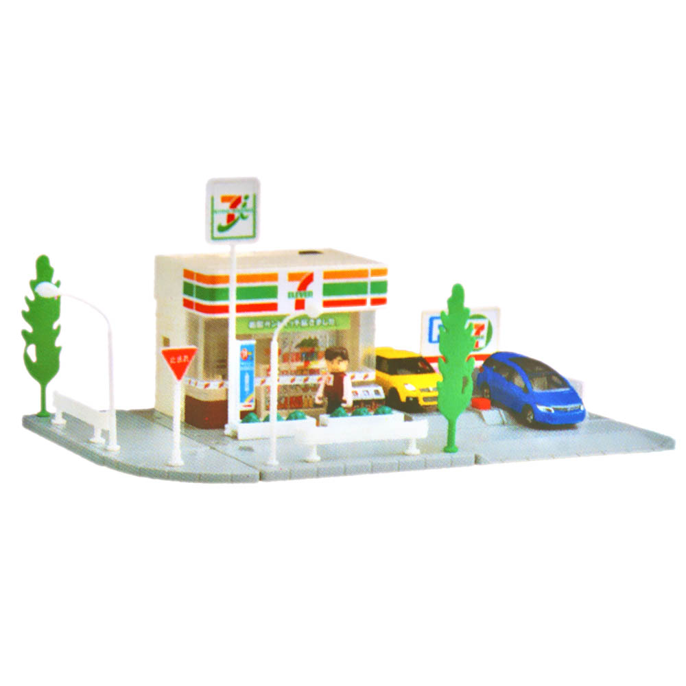 [TOMICA]Takera Tomy 新城鎮系列7-11統一超商便利商店場景組