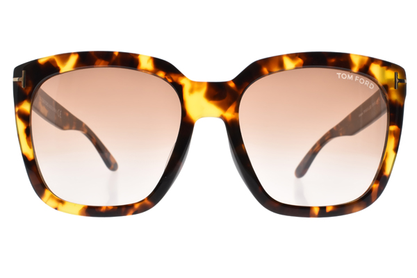 TOM FORD太陽眼鏡 經典大方款/玳瑁#TOM0502F 52F