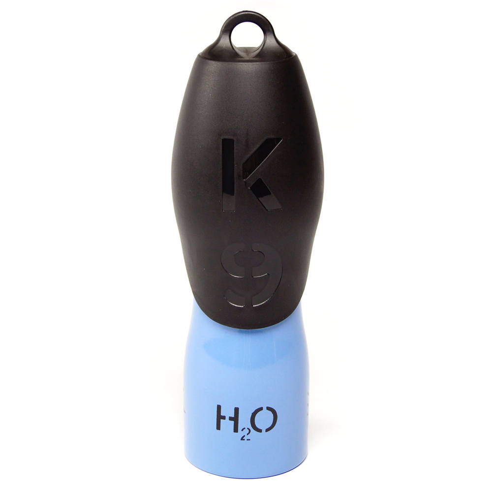 H2O4K9 寵物隨行杯瓶-曲線瓶(750ml)-單寧藍