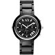 A│X Armani Exchange 美式計時晶鑽玻麗腕錶-黑/40mm product thumbnail 1