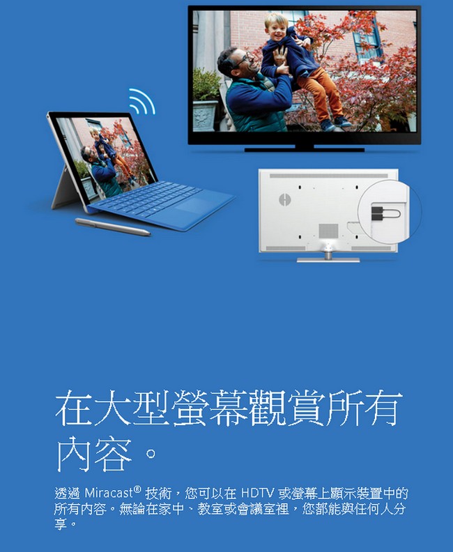 Microsoft 微軟 無線顯示轉接器 P3Q-00015