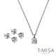 TiMISA《純鈦簡愛》耳環(S)+項鍊(C) 純鈦套組 product thumbnail 3