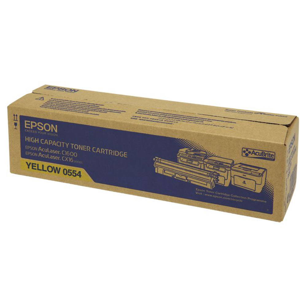 EPSON C13S050554 黃色碳粉匣
