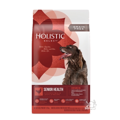 Holistic Select 活力滋 無穀老犬 雞肉養生健康配方 4磅 X 1包