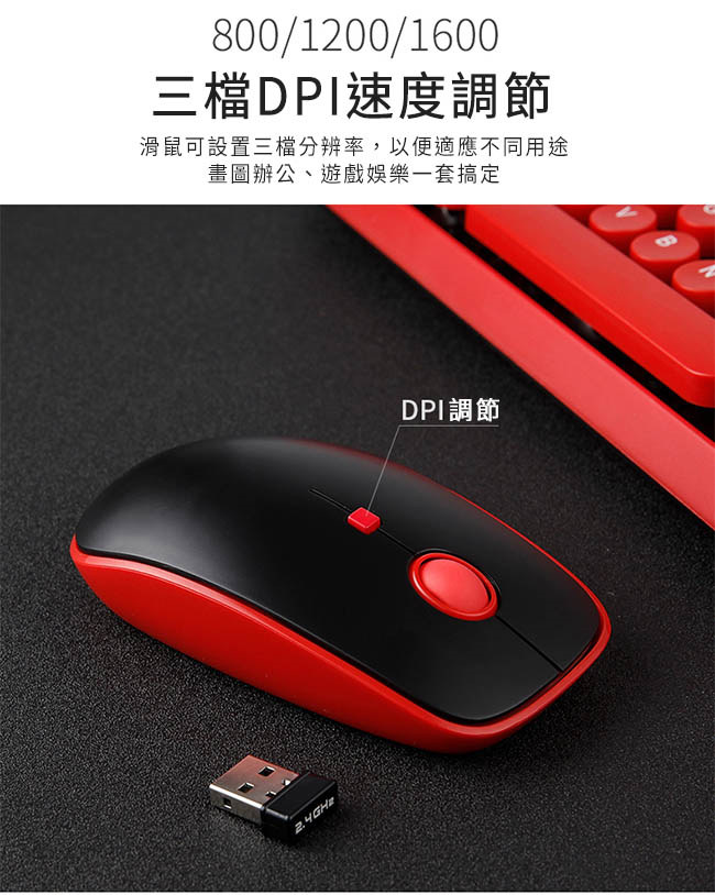 iStyle 蔓越莓無線鍵盤滑鼠