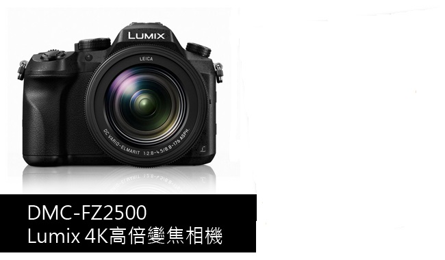 Panasonic DMC-FZ2500 4K高倍變焦相機(中文平輸)