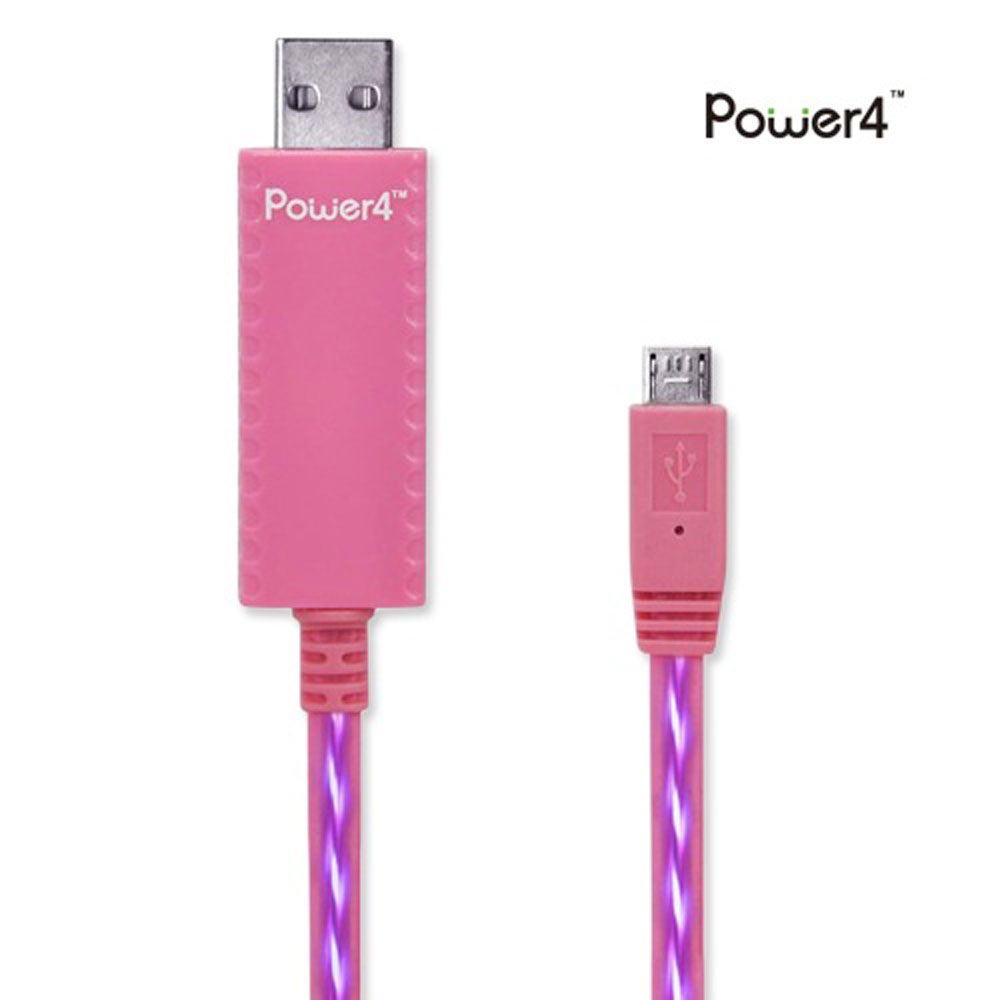 Power4 WPL010 Micro USB充電傳輸發光線 product image 1