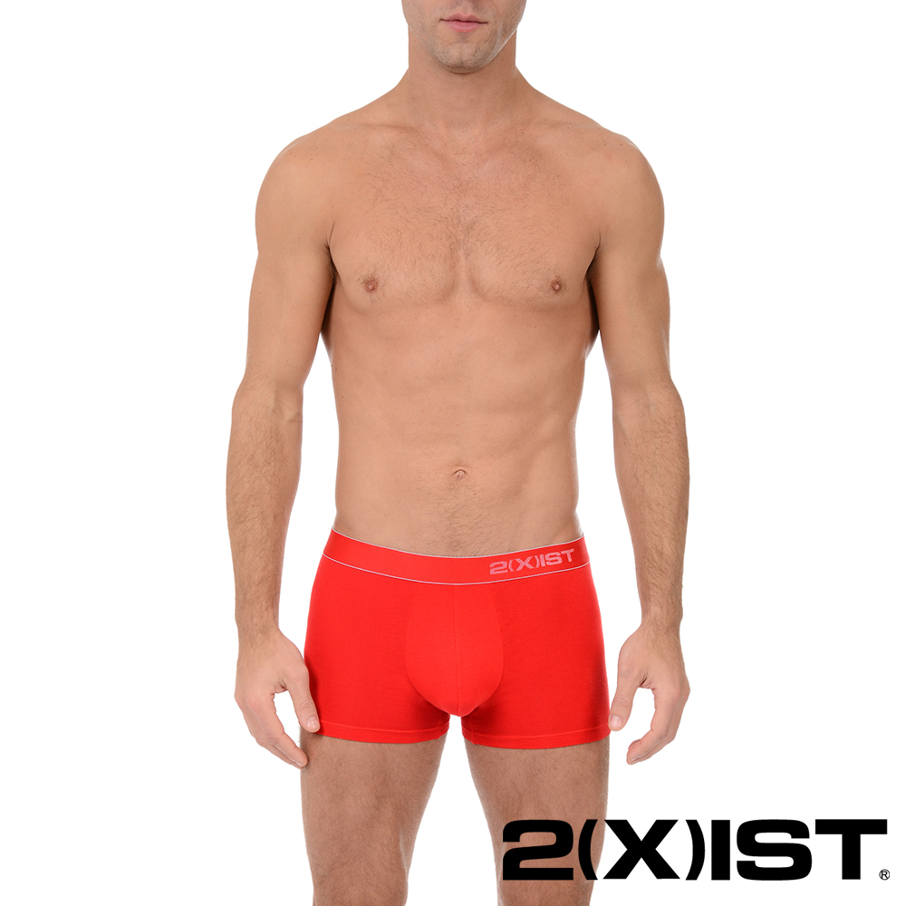 2(X)IST 彈性祕魯棉系列Pima Stretch 低腰四角褲(紅)
