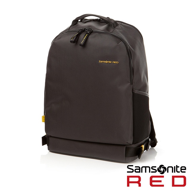 Samsonite RED CLOVEL 造型潮流中性休閒筆電後背包-15.6吋(深灰)