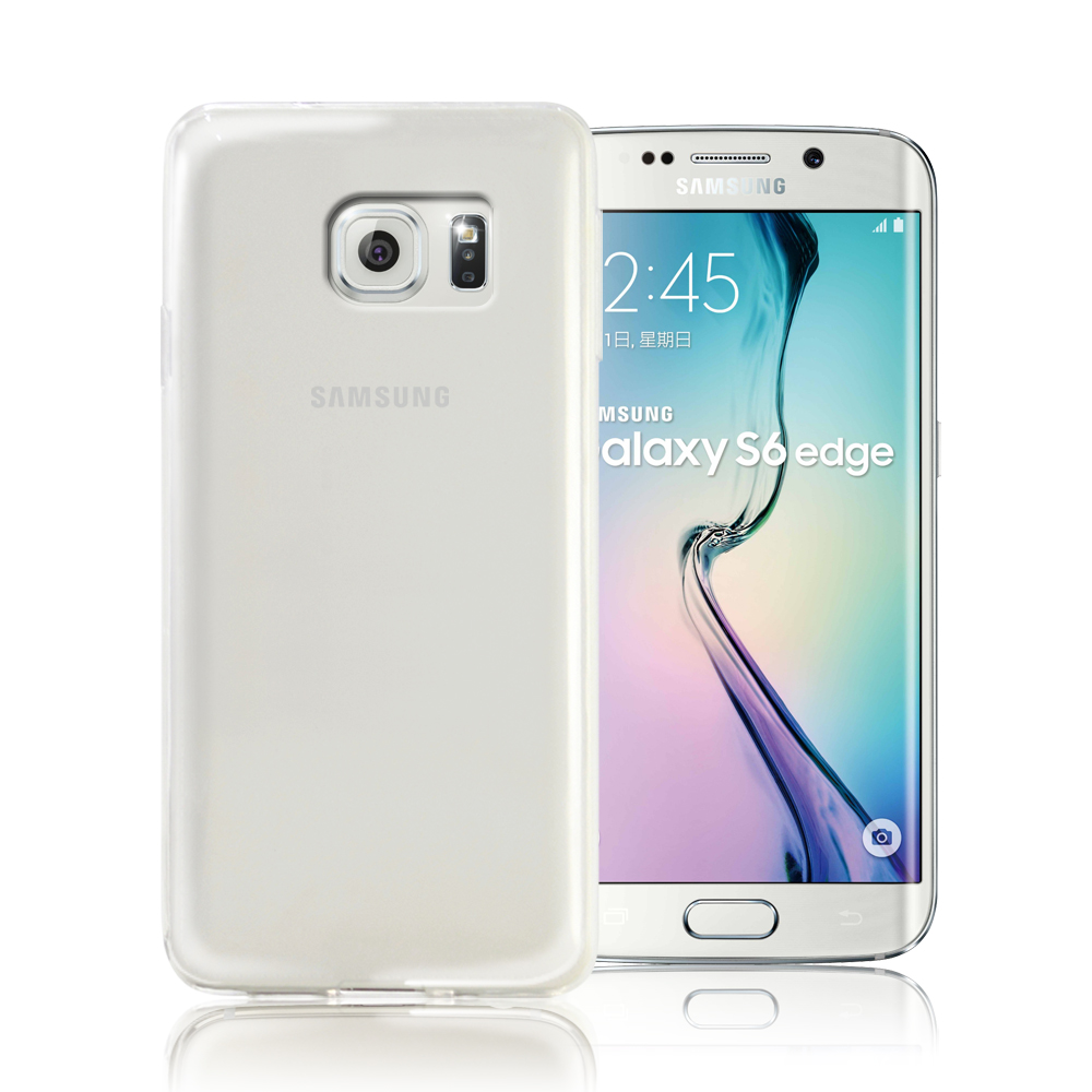 X mart  Samsung GALAXY S6 Edge 薄型清柔隱形保護套