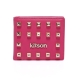 kitson Rock 鉚釘折疊式短夾-PINK product thumbnail 1