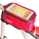 色彩繽紛 自行車觸屏手機置物包(附耳機延長線)-紅色 product thumbnail 1