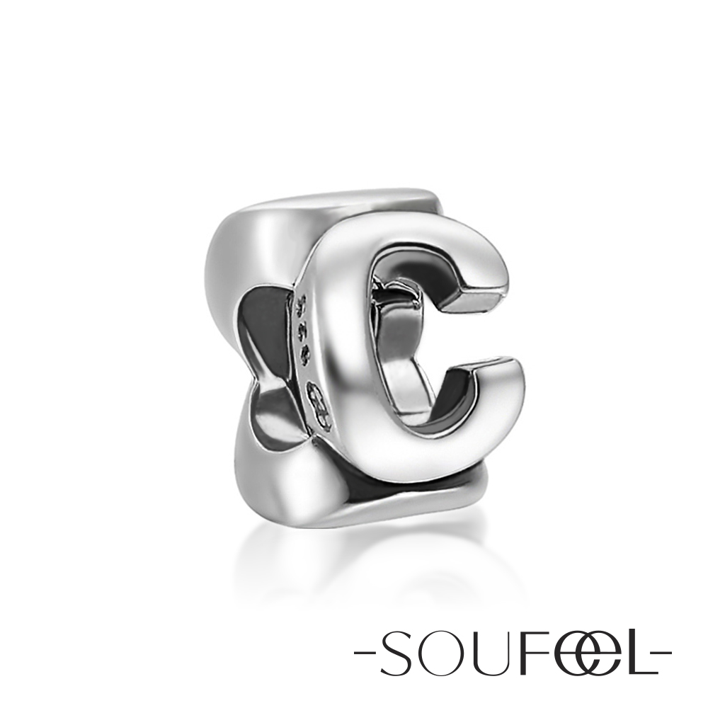 SOUFEEL 英國手鍊銀飾-串珠 Scrabble拼字遊戲 C