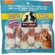 Pet Village 牛奶牛皮雞肉大骨結 200g product thumbnail 1