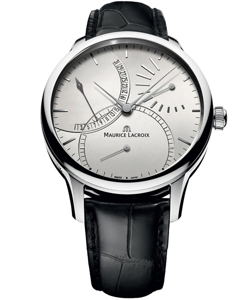 Maurice Lacroix 匠心系列日期回撥機械錶-銀/43mm